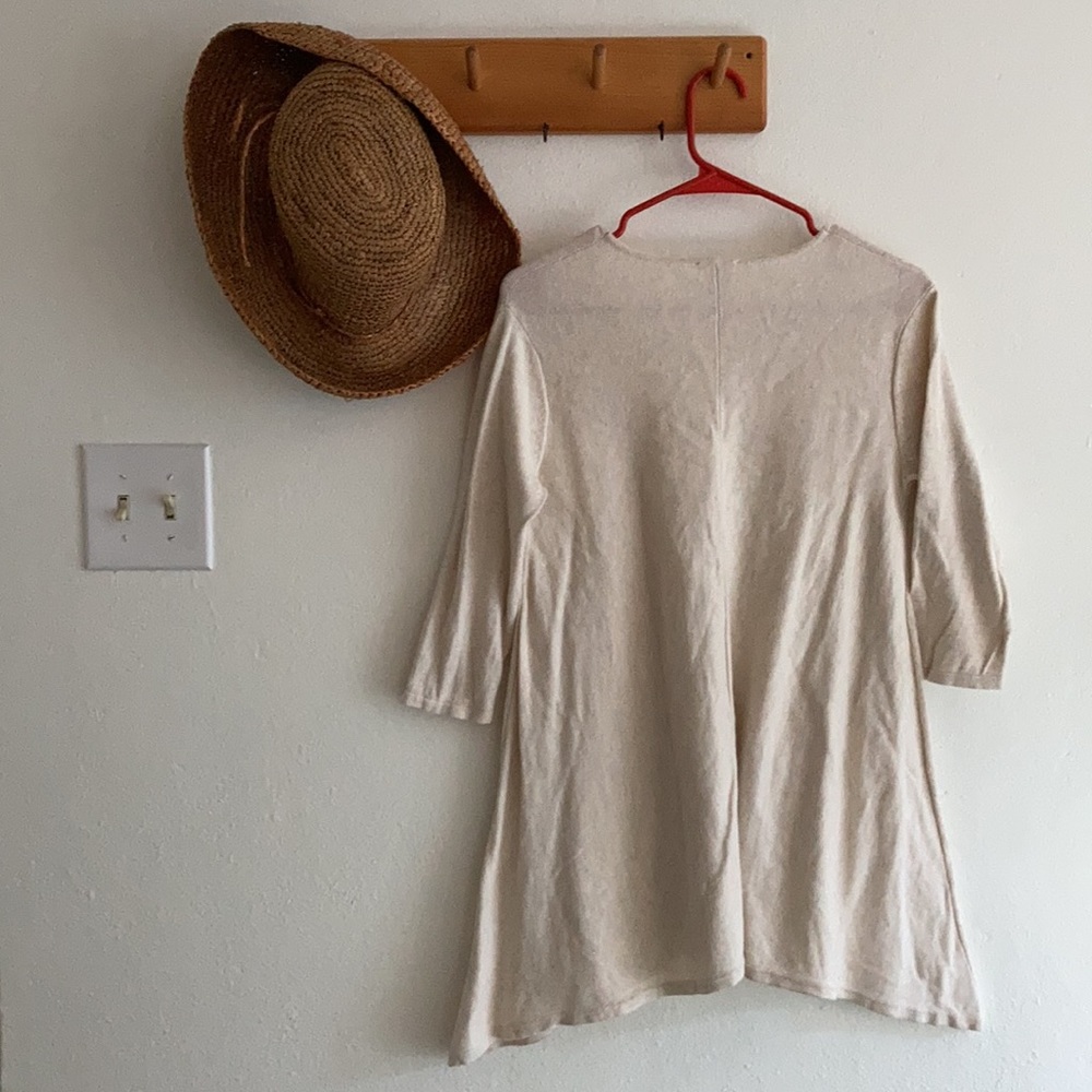 J. Jill cotton/silk tunic - Picture 3 of 6